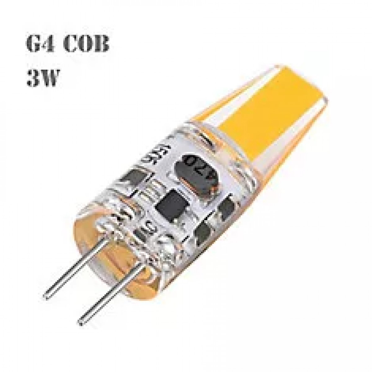 G4 LED 3W=35Watt, 300 lm Warm White (6000K) Dimmable G4 Bi-pin Base LED  Bulb (4-Pack) – CETL – Strak LED