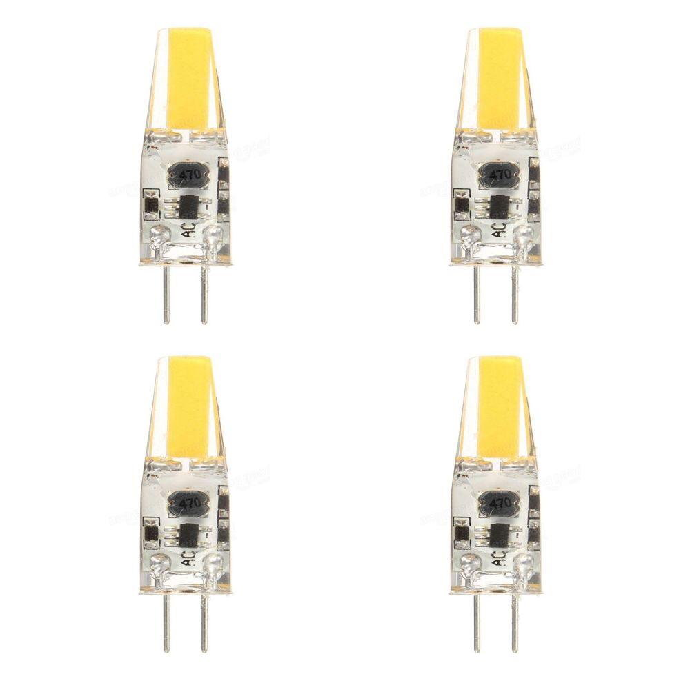G4 LED 3W=35Watt, 300 lm Warm White (6000K) Dimmable G4 Bi-pin Base LED  Bulb (4-Pack) – CETL – Strak LED